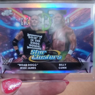 Topps 2025 Topps Chrome WWE Star Clusters Insert SC-5 Road Dogg Billy Gunn