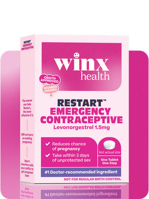 Winx Health Restart  Morning-After Pill (3 Pack)