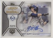 2019 Topps Legacy of Baseball 150th Anniversary /150 Matt Duffy #LBA-MD Auto ph7