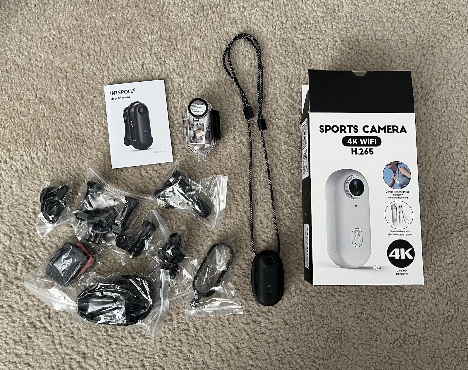 POV Pro 4K 128-G Waterproof Camera Digital Video Recorder