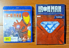 Iron Man Armored Adventures Season 1 (Blu-Ray) -- & Season 2 DVD --Brand New