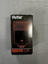 Vintage Vivitar 550FD C/R Auto Thyristor electronic flash.
