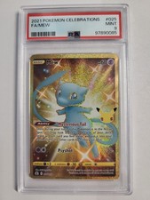 Pokemon Celebrazioni 2021 Mew Gold Secret Raro Full Art #025 PSA 9 MINT