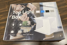 14 x 16 Photography Studio Tent 52 LED Table Top Light Box w/Phone Stand