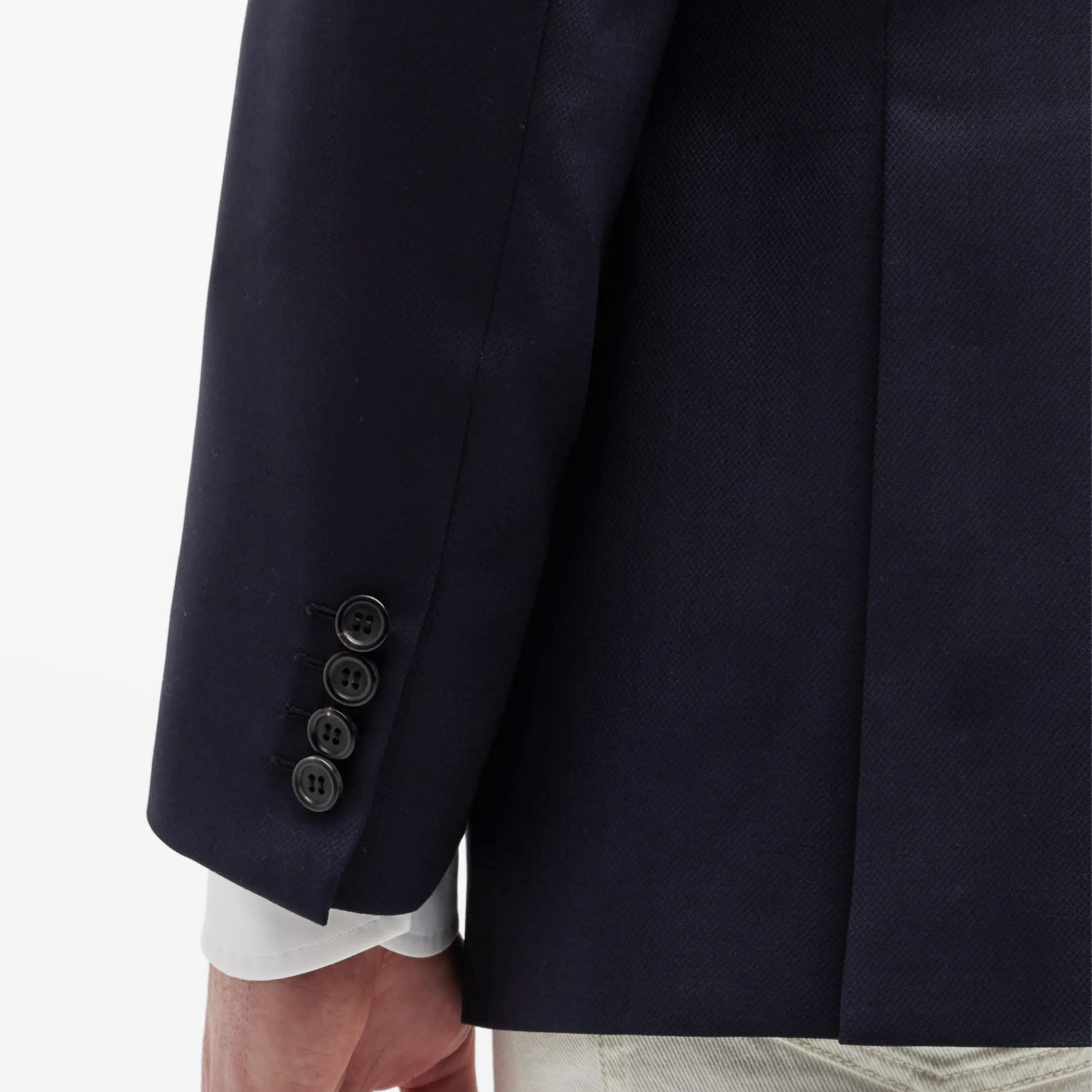 4600$ BRIONI Current RAVELLO RG0D0L Textured Wool Coat Blazer Jacket Navy 56-46R image 6