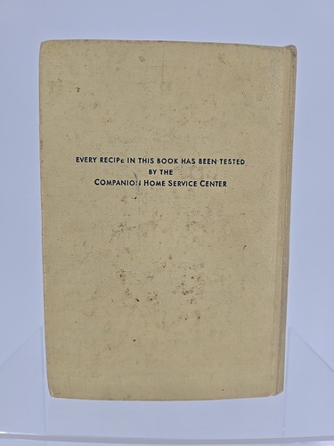 1942 (At War Version) Women's Home Companion Cook Book HC - VG - Collier - Bild 3 von 16