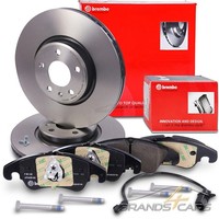 Brembo Bremsscheiben Ø320 +BremsbelÄGe Vorne FÜR Audi A6 C7 A7 4G Q5 8R