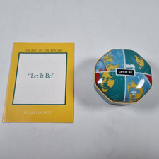 The Best Of The Beatles Franklin Mint Music Box Porcelain Let It Be