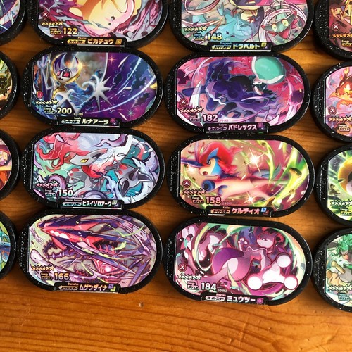 Pokemon Mezastar Super Star Granel Lote Mixto de 33 Etiquetas Charizard Rayquaza Mewtwo - Imagen 7 de 11