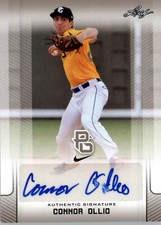 Connor Ollio 2017 Leaf Perfect Game Autograph NIKE All-American Auto Rookie