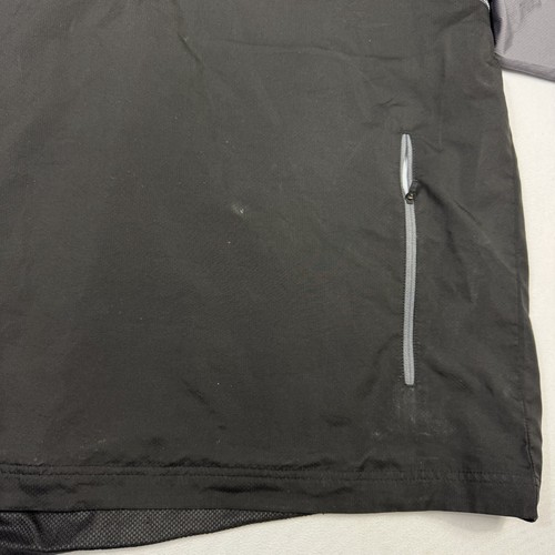 FootJoy Men's 1/4 Zip Windbreaker Golf Jacket Short Sleeve Polyester Black 2XL - Picture 7 of 13