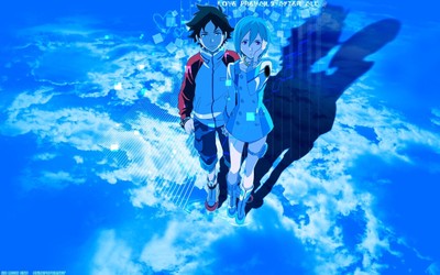 Anime eureka seven thurston renton anime Playmat Gaming Mat Desk