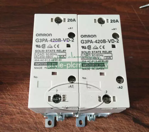 ONE NEW Omron G3PA-420B-VD-2 Solid State Relay