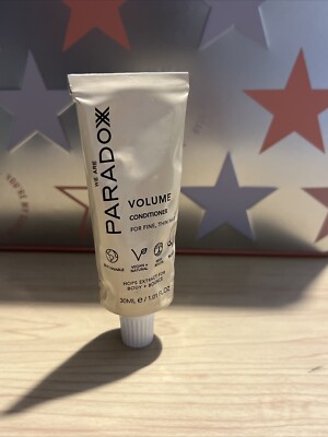 Paradoxx Volume Conditioner 30ml für feines dünnes Haar Vegan Body Bounce FolieVERSIEGELT