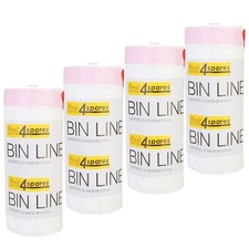 120 Pack of Extra Strong Plastic Bin Bag Liners For Brabantia 40-50L Size H Bins