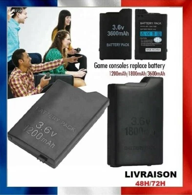 Batterie De Remplacement PSP 1000-2000-3000 Capacite Multilple Qualite Garantie