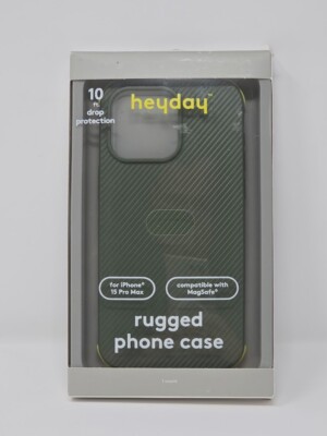 Apple iPhone 15 Pro Max Rugged Case with MagSafe - heyday  Olive