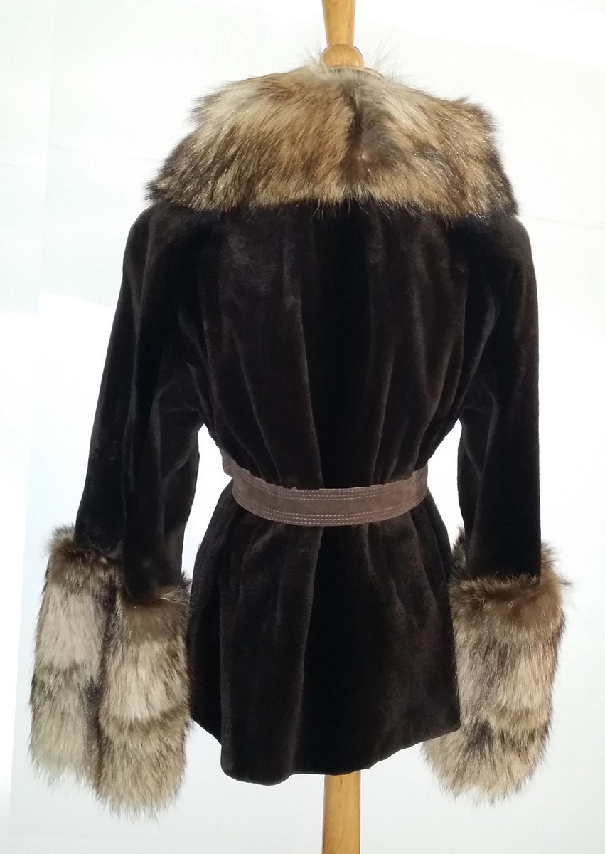 Giuliana Teso ジュリアナテソ レザースエード ミンクファーコート LUXURIOUS SHEARED MINK FUR COAT/JACKET BY GIULIANA TESO | eBay