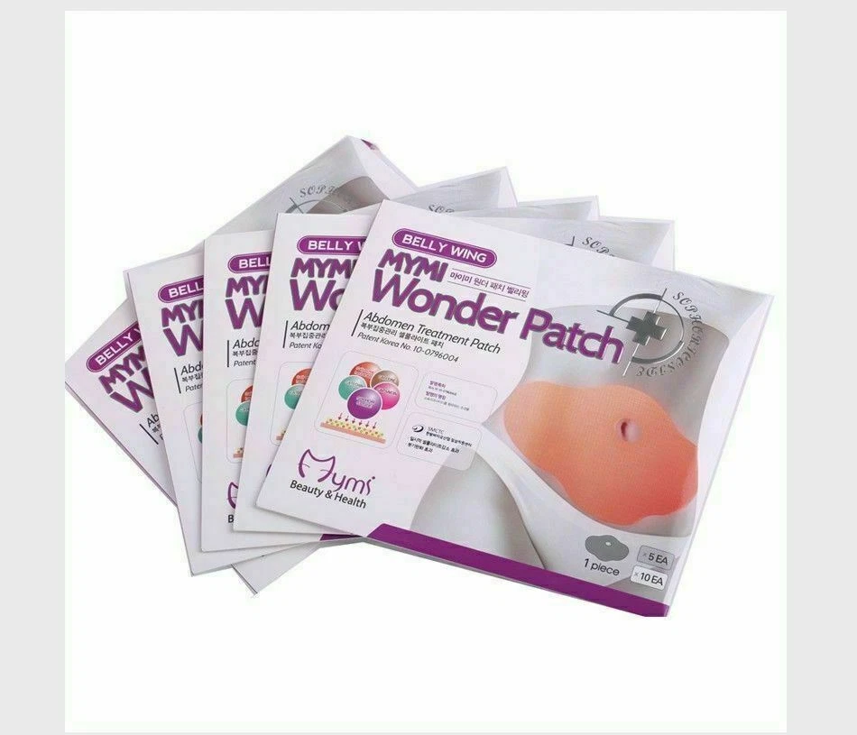 Parche adelgazante 10 piezas MYMI Corea Wonder vientre abdomen quemar grasa ala pérdida de peso Foto 2 de 4