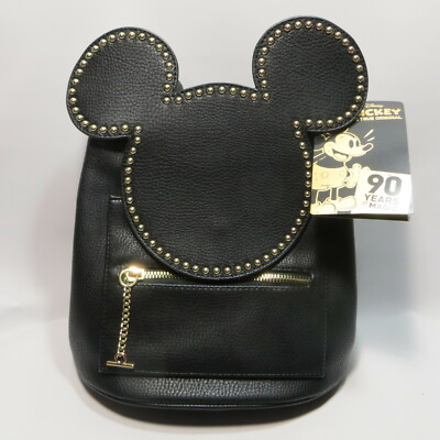 Disney Mini Backpack Mickey Mouse Danielle Nicole Gold Collection NWT Purse