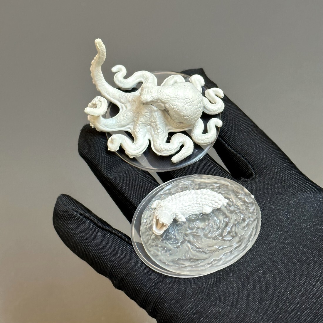 2x Dungeons & Dragons Nolzur's Unpainted Minis Giant Octopus