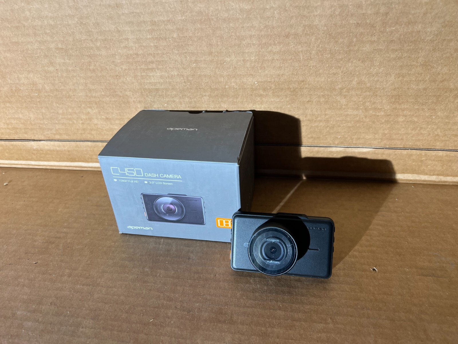 APEMAN C450 1080p Dash Camera with 3 inch LCD Screen eBay