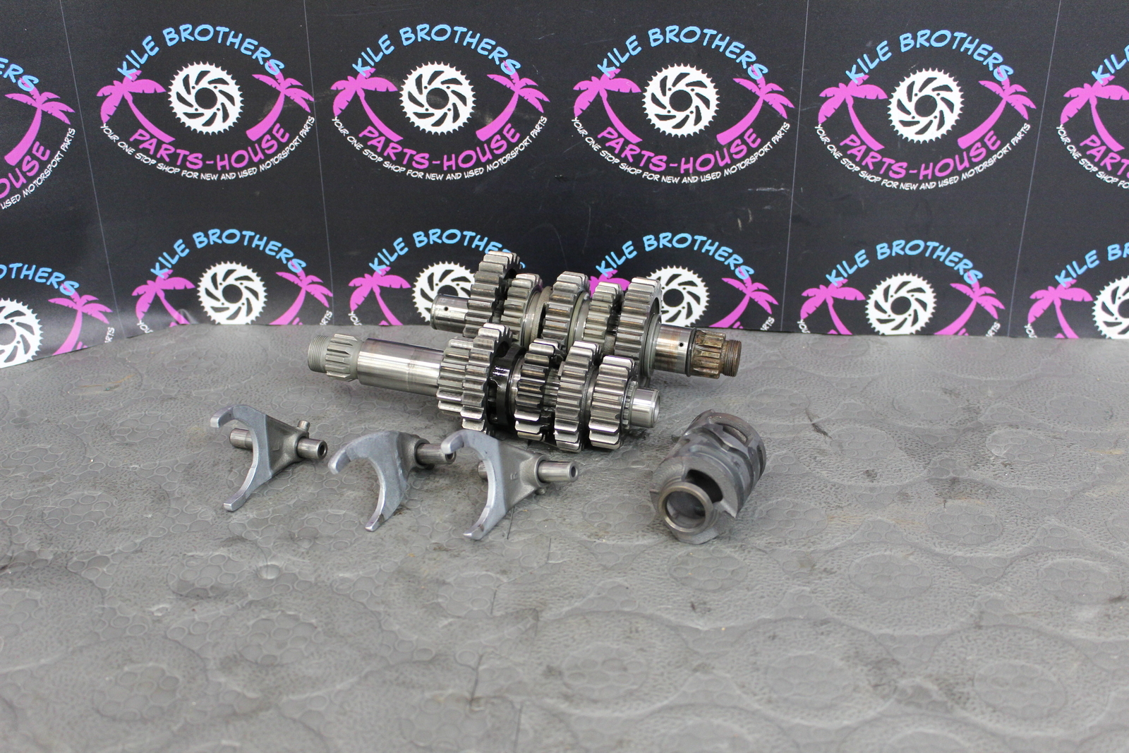2001 9921 yamaha yz250 OEM ENGINE TRANSMISSION TRANNY ASSEMBLY GEARS GEARBOX YZ eBay