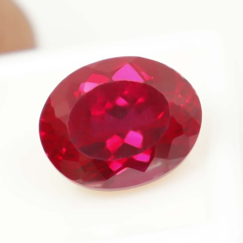 Natural Blood Mogok Red Ruby Oval Cut 9.05 Ct GIE Certified Loose Gemstone 982 - Picture 9 of 10