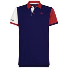 POLO KAPPA BREZ BLU MARINO ROSSO -  XL - ROBE DI KAPPA BLUE MARINE RED CARDINAL
