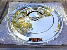 Oldsmobile 1968-1972 Carburetor 17 Chrome Air Cleaner Intake Breather Lid 442