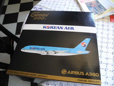 ✨New!! Korean AIR ／ 約1/150／エアバスA380 Collector's FIND, Gemini Jets Airbus A380 Korean AIR, Original