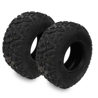 SET 2 REIFEN MINI QUAD 19x7-8 Zoll RADREIFEN 19/7-8 TUBELESS