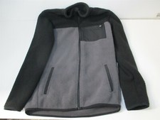 All in Motion Boys Size XL 16 Black/Gray Fleece Full Zip Sweatshirt