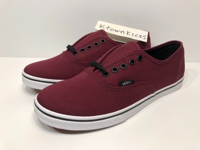 vans maroon low pro