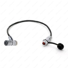Weipu SF6 2 Pin male to 2 pin female for Blackmagic Pocket Cinema Camera 4K 6k