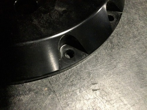 DBA 11-13 Ford Mustang GT 5.0L V8 5000 Series Slotted Front Rotor Hat 52124.2BLK - Picture 3 of 6