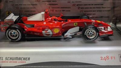 Hot Wheels 1/24 Ferrari 248 F1 Schumacher Limited Edition