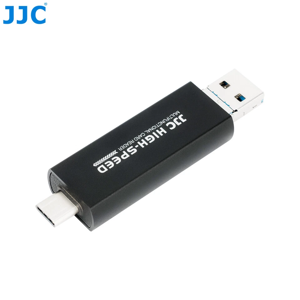 JJC CR-UCL1 BLACK Card Reader for USB and all phones for SD/ microSD cards - Bild 3 von 4