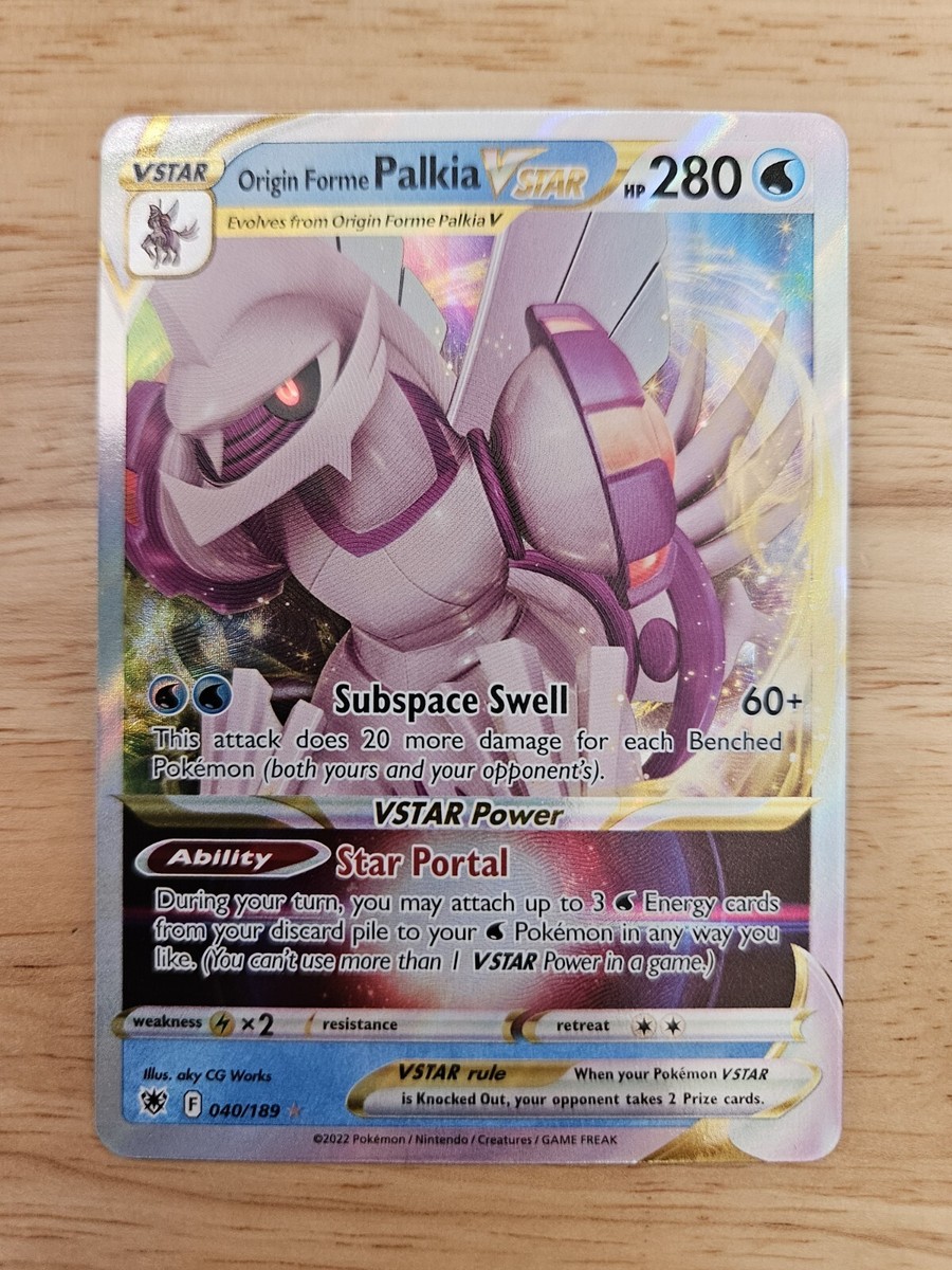 palkia vstar pokemon card price Origin Forme Palkia Vstar 040/189 Astral Radiance NM Ultra Rare Full Art  Pokemon