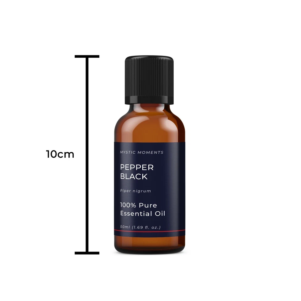 Mystic Moments Huile Essentielle Poivre Noir Pure 100% - 50 ml - Photo 4/4