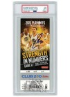 Stephen Curry Autographed 2015 Playoffs Round 2 Game H Ticket PSA 9 PSA/DNA 10