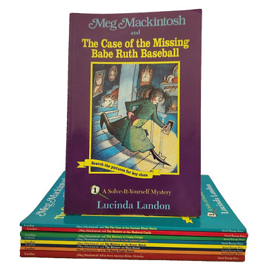Meg Mackintosh Solve It Yourself Mystery Series  1-9 Lucinda Landon Lot Set of 9