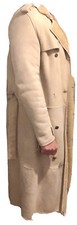 Burberry Shearling Full Length Trench Coat A One Off