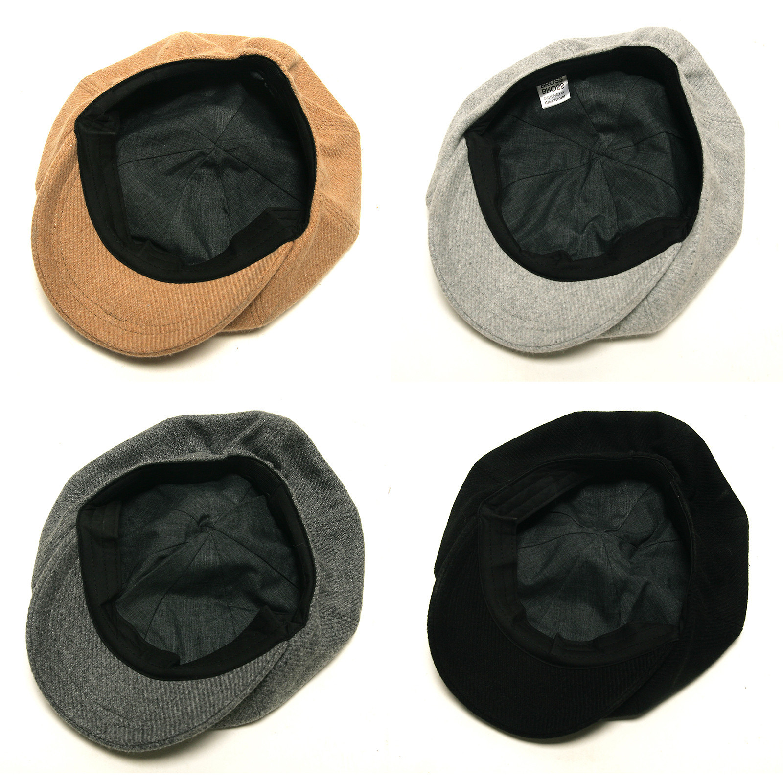 Unisex Mens Womens Corduroy Cord Heavy Baker Boy Cabbie Gatsby Cap