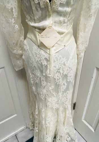 Vintage 1970’s Susan Lane’s Country Elegance Victorian Wedding Dress NWT SZ 8 - Picture 24 of 24