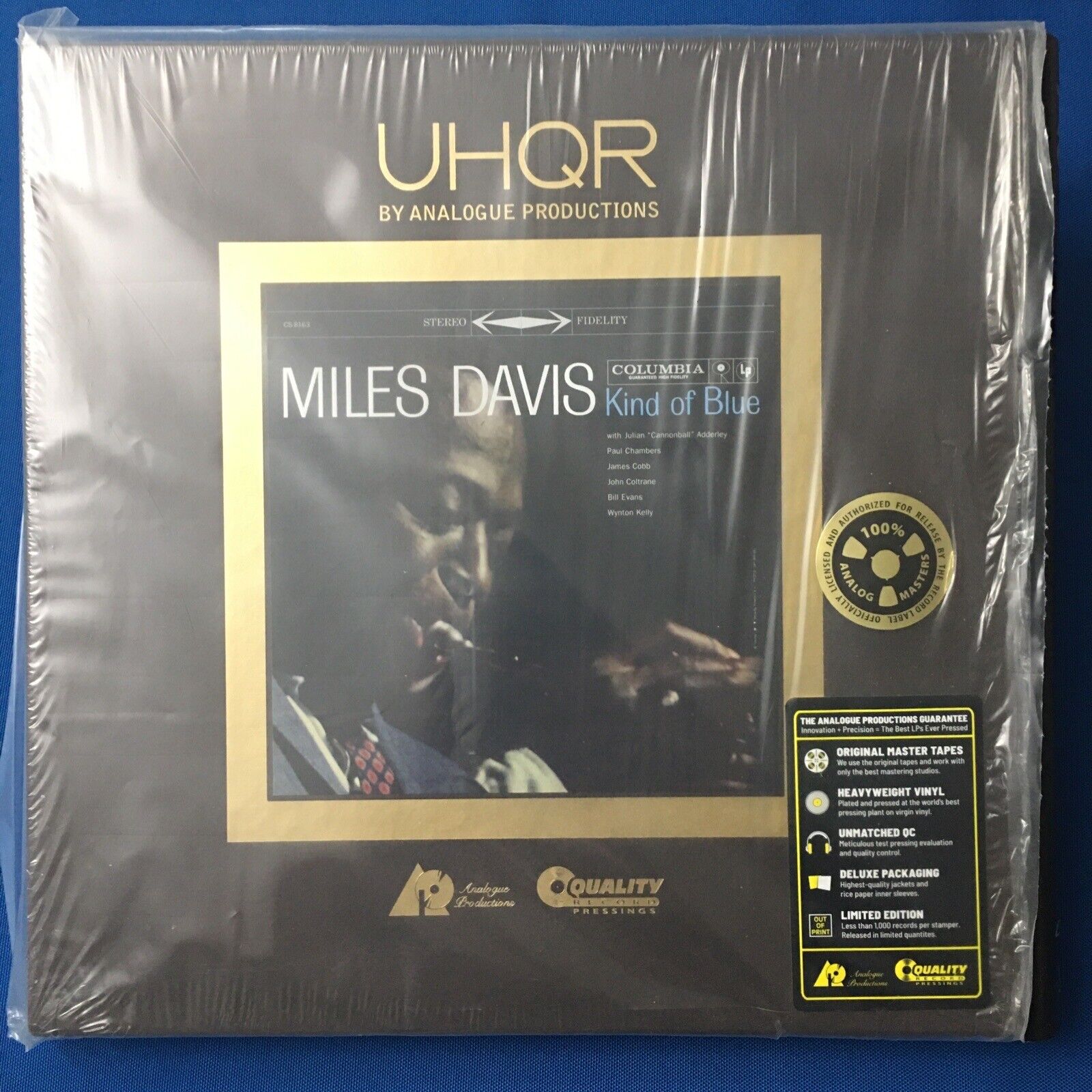 Miles Davis - Kind Of Blue (2022) UHQR 45 RPM 2 LP Analogue Productions NM