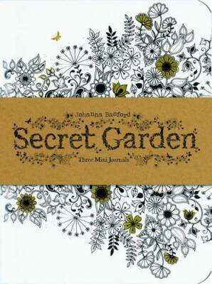 Secret Garden: Three Mini Journals, Basford, Johanna, New Book