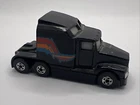 Vintage 1988 Hot Wheels 76 Big Rig Black Malaysia