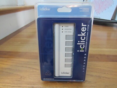 I Clicker Remote NEW SEALED! iClicker 1st Gen Remote Control Student Classroom Response ...