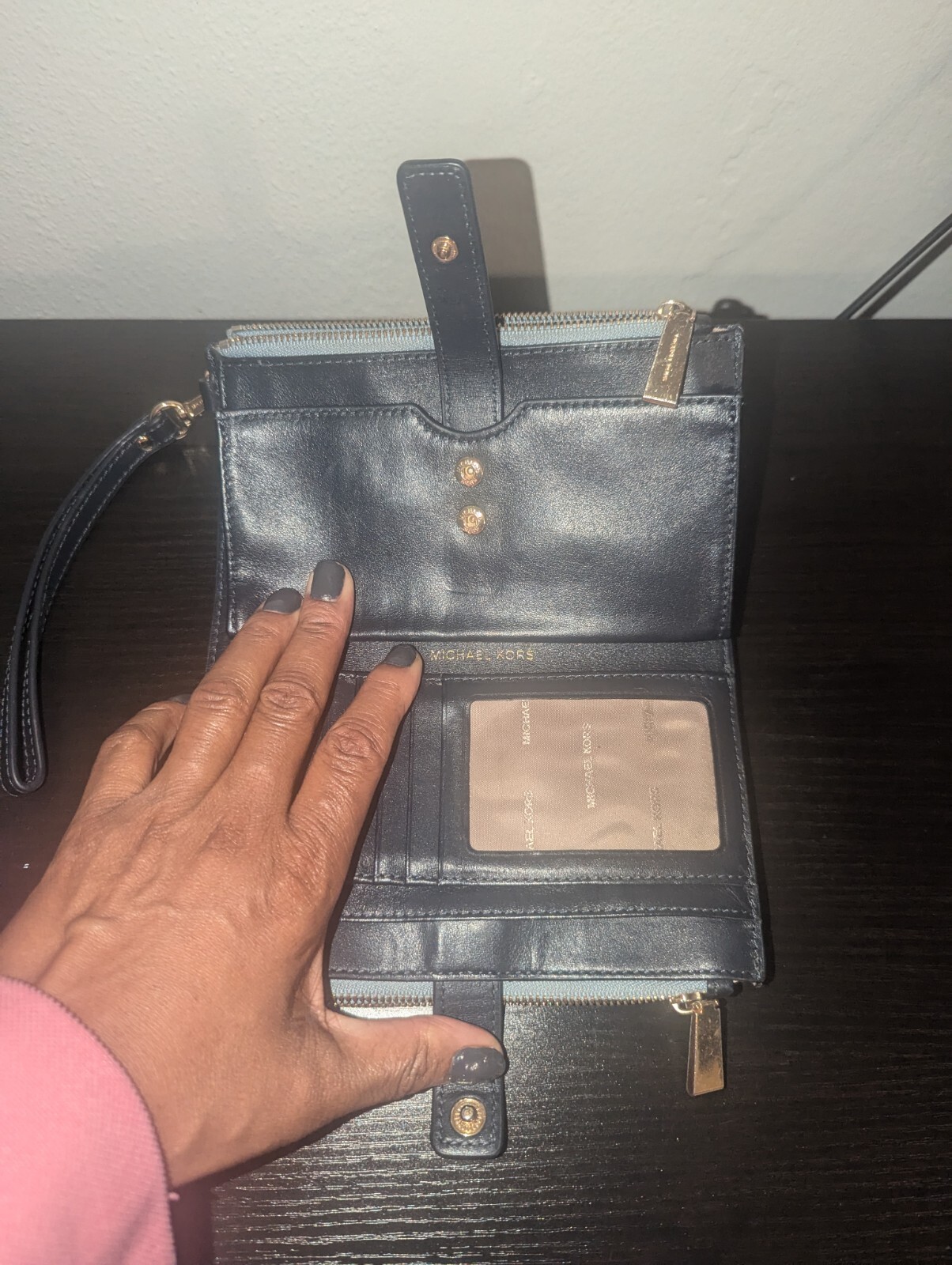 Michael Kors Adele Small Double Zip Phone Wristle… - image 5